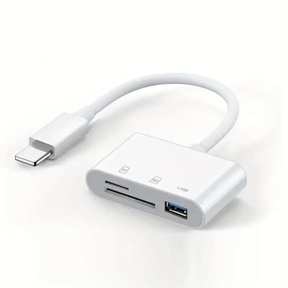 3 In 1 Storage Reader to Lightening Adapter (iPhone)