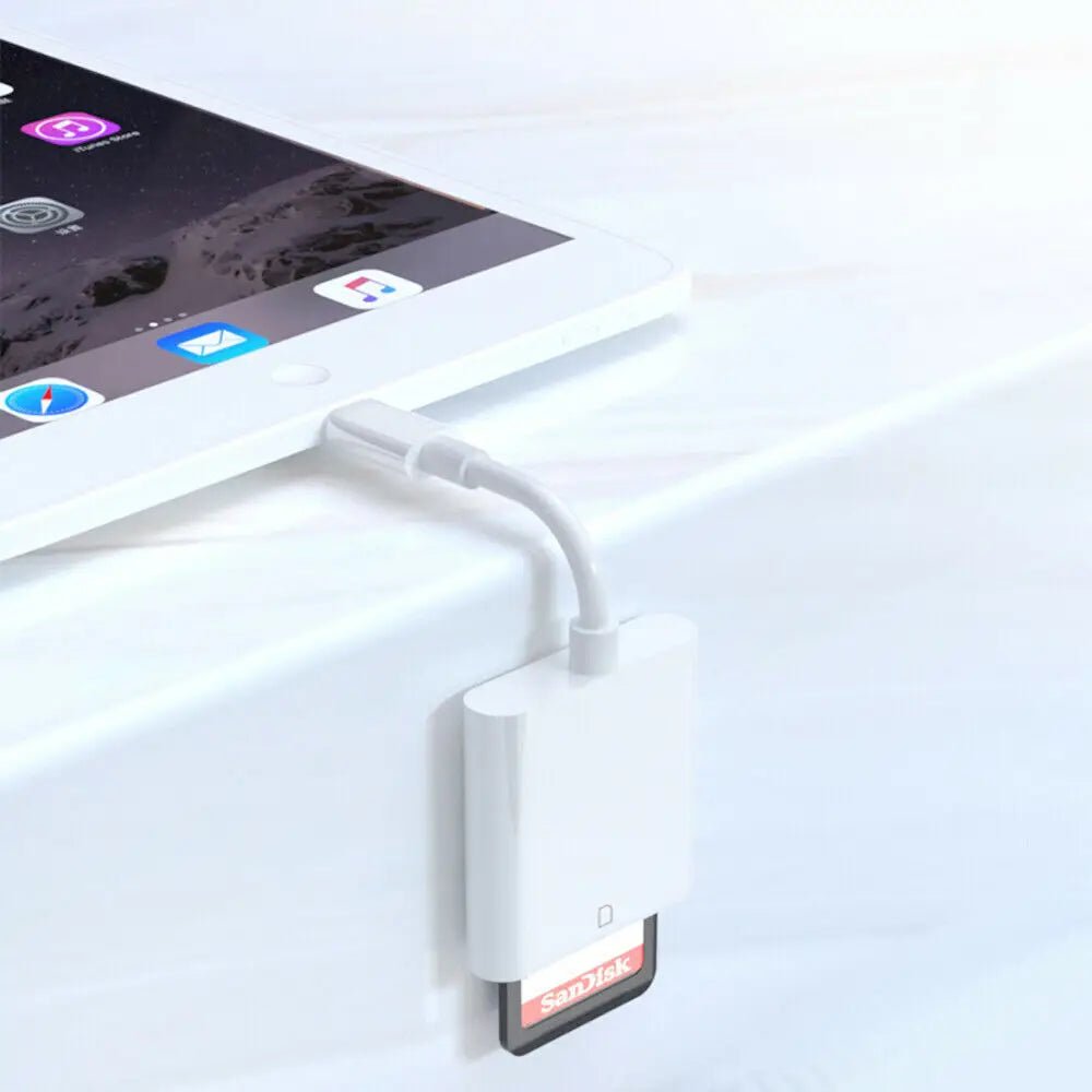 3 In 1 Storage Reader to Lightening Adapter (iPhone)